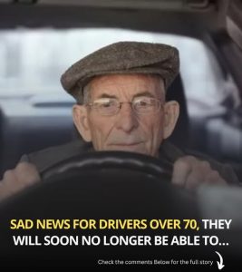 Sad news for drivers over 70, they will soon no longer be able to… see more 