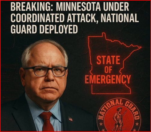 BREAKING: Minnesota Under Coordinated Attack — National Guard Deployed