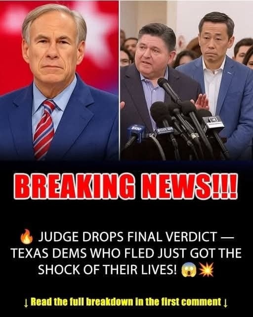 Texas Democrats Make Stunning Move Ahead of Abbott’s Special Session