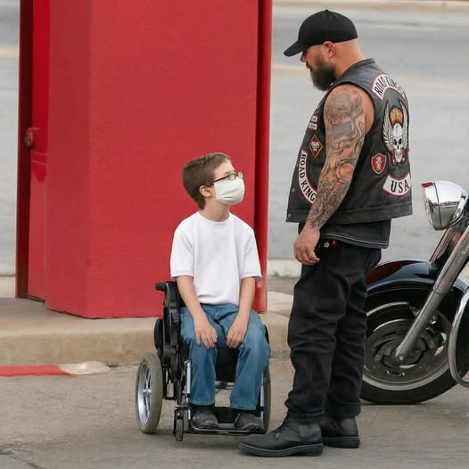 My son has no friends because of his disease but this biker shows up every Saturday and I finally learned why after three years of wondering