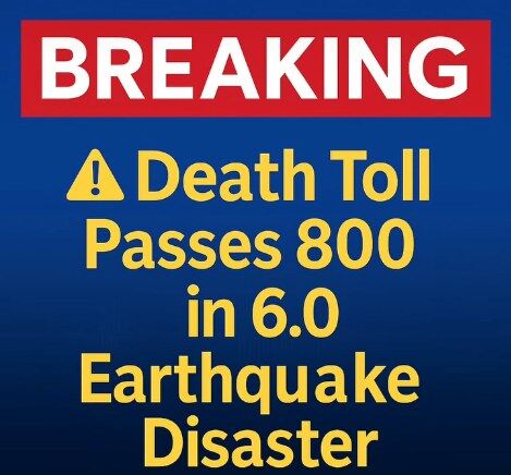 6.0 Magnitude Earthquake Strikes Afghanistan