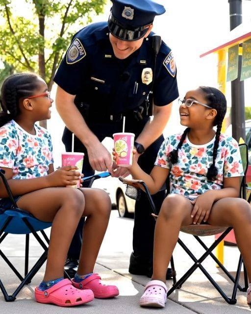 A Neighbor Called The Cops On Two Little Girls Selling Lemonade&mdash;But She Picked The Wrong Officer