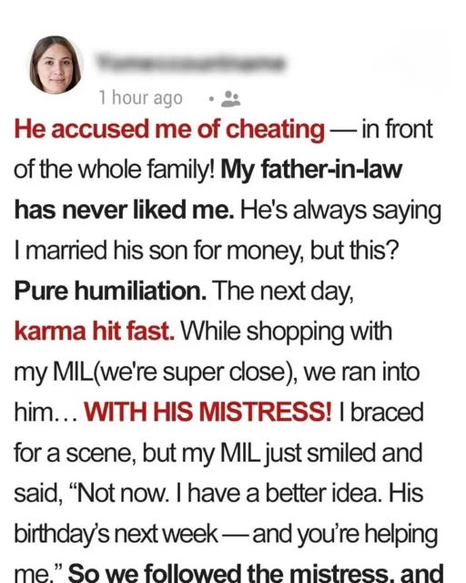 When Elena married into a wealthy family, she prepared hers